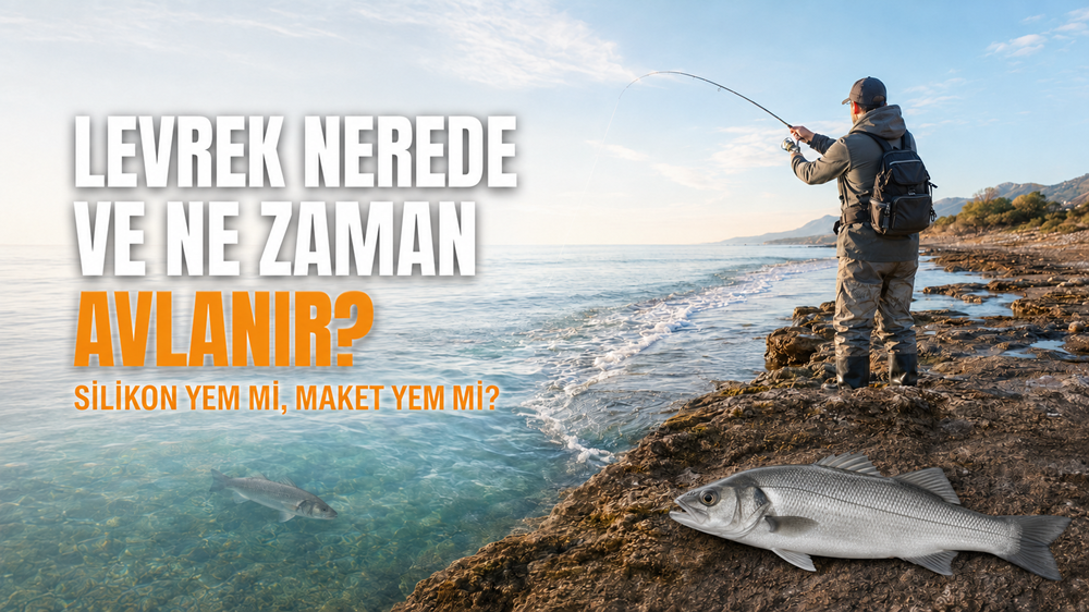 Levrek Hangi Saatlerde ve Nerelerde Avlanır? Silikon Yem mi, Maket Yem mi?