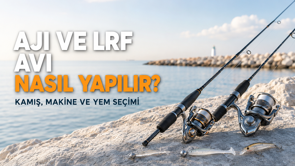 Aji ve LRF Avı Nasıl Yapılır? Kamış, Makine ve Yem Seçimi