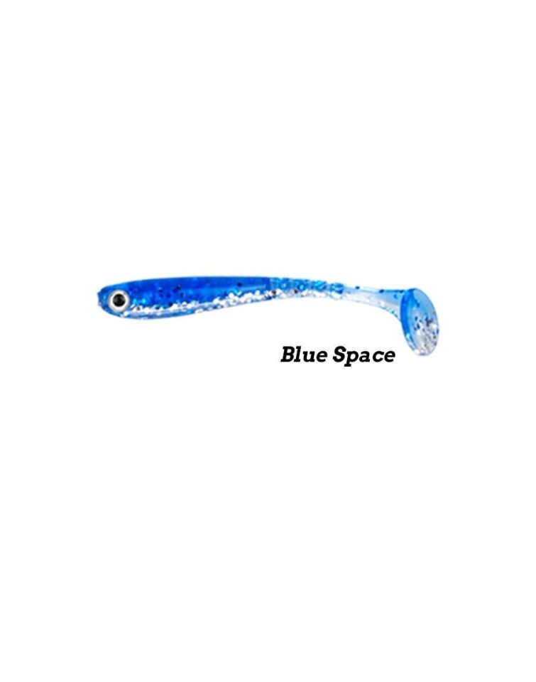 Fujin Bomb Shad Silikon Yem Blue Space