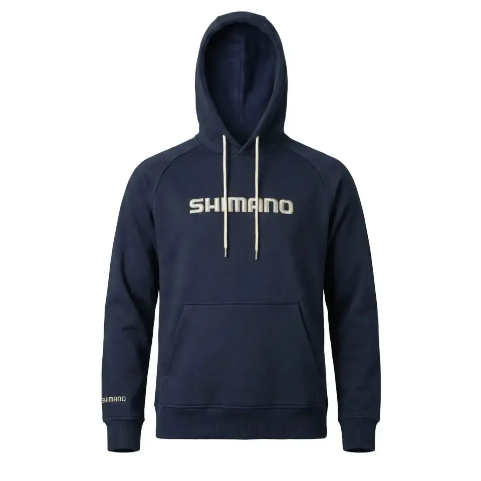 Shimano Hoodie Kapüşonlu Sweatshirt Dark Blue Large
