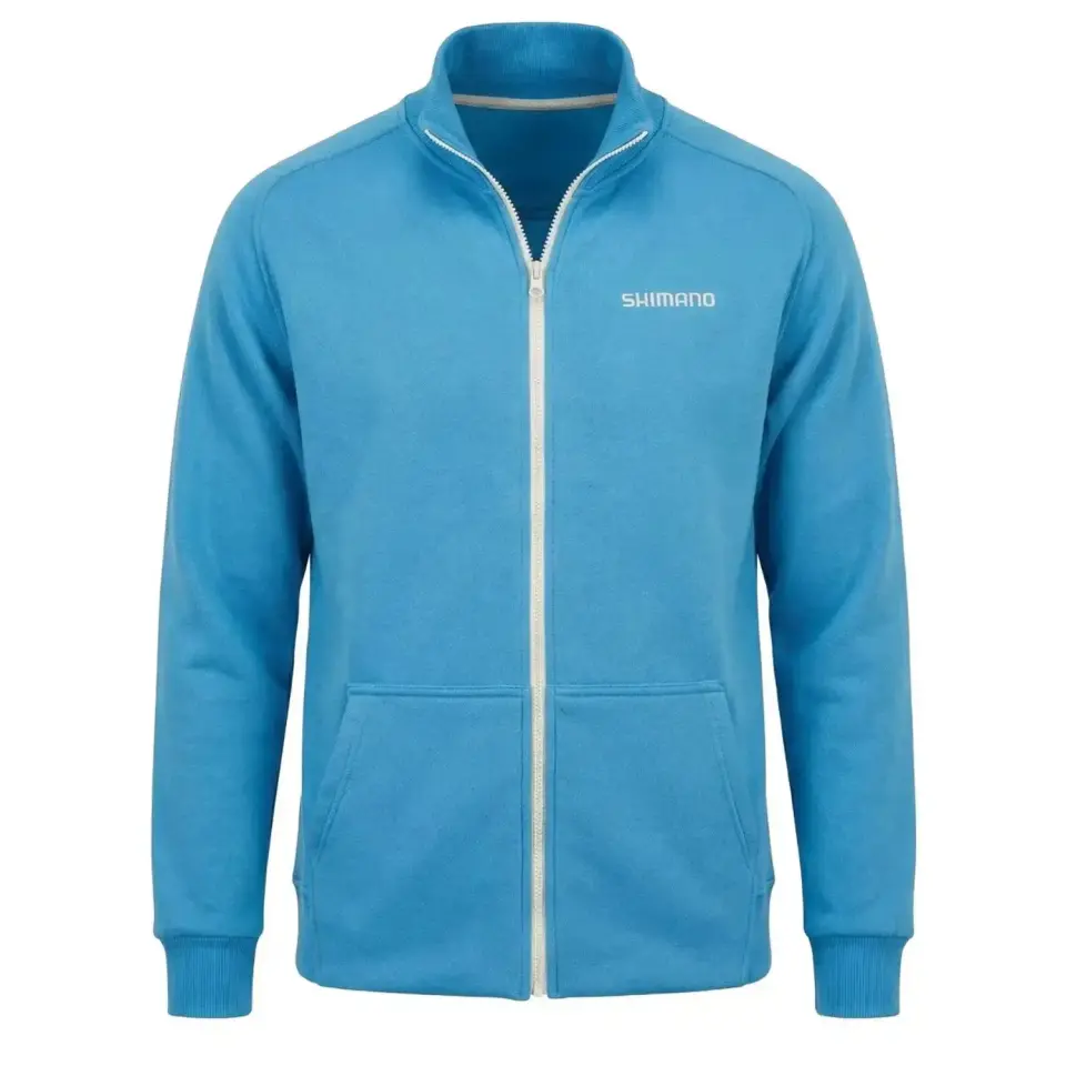 Shimano Zipper Sweatshirt Shimano Blue Medium