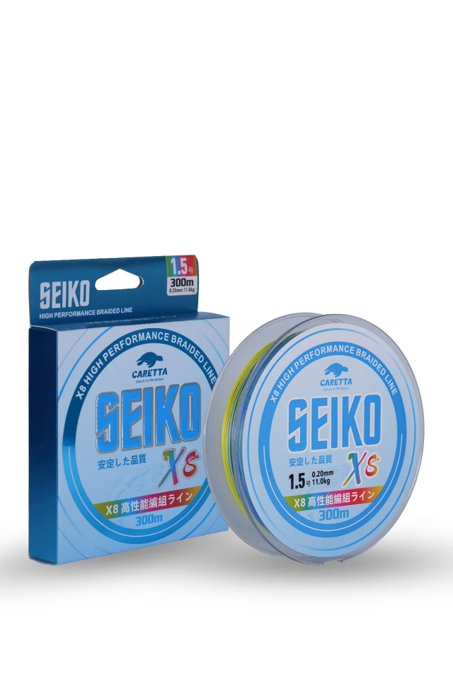 Caretta Seıko 8X 300 Mt Multıcolor İp Misina 0.18mm