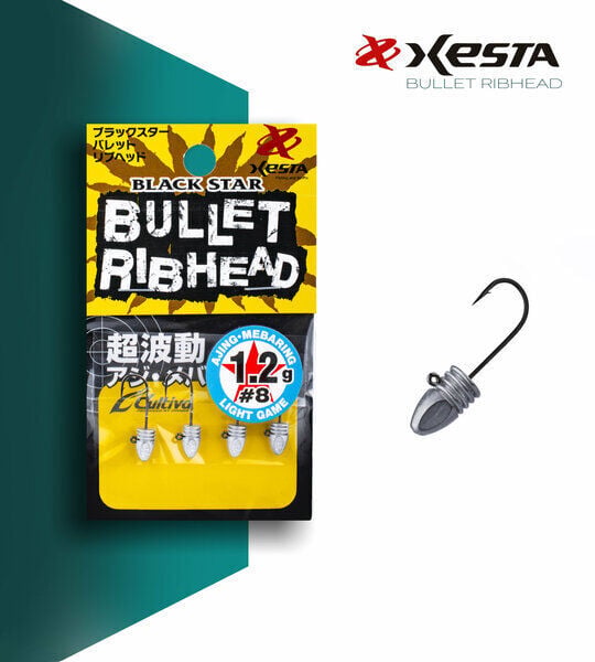 Xesta Bullet Rıbhead Jig Head No:8 1.5gr