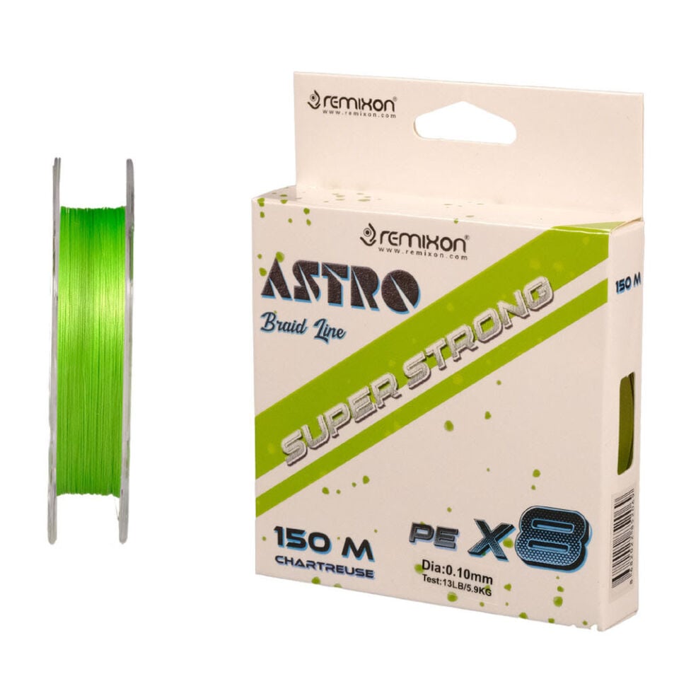 Remıxon Astro 8X 150M Chartreuse İp Misina 0.16mm