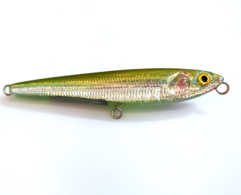 Reha Tustas Sardıne 8.5Cm 11Gr Cam Su Üstü Yem Lüx Green Sardine T001