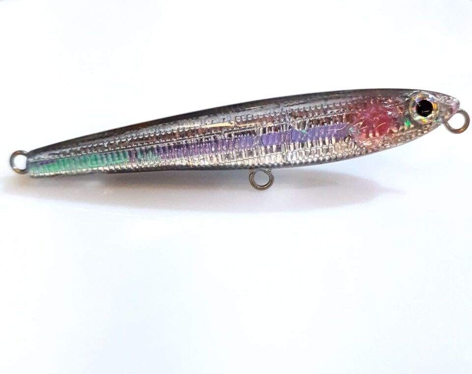 Reha Tustas Sardıne 8.5Cm 11Gr Cam Su Üstü Yem Siyah Sardine T006