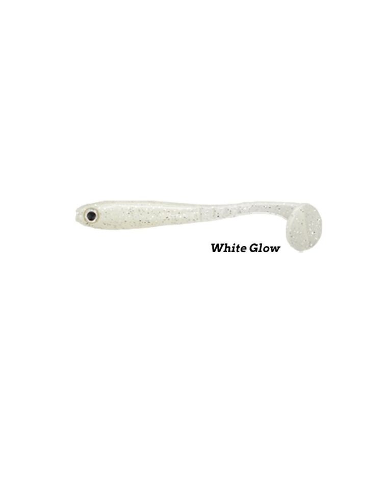 Fujin Bomb Shad Silikon Yem White Glow