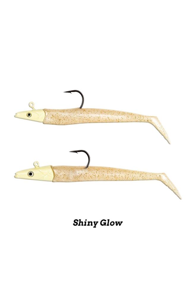 Fujin Zand Eel 11Cm 7-14G Double Combo Silikon Yem Shiny Glow