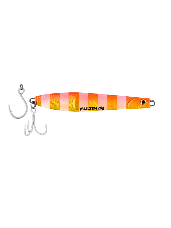 Fujin Jigeer 28Gr 10Cm Kaşık Yem Mt20 Uv Gold Zebra Glow