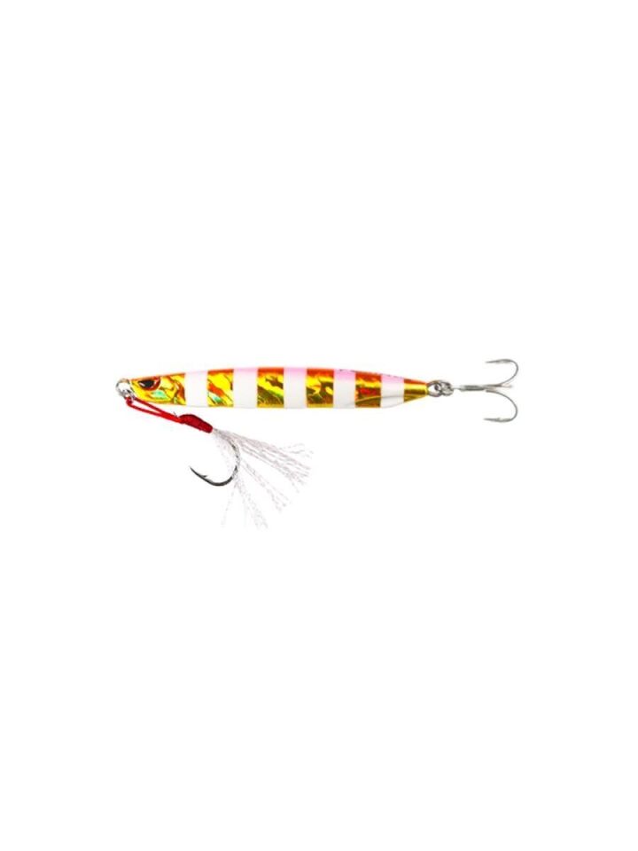 Fujin Metal Cast 40Gr Jig Yem Mt20 Gold Zebra Glow