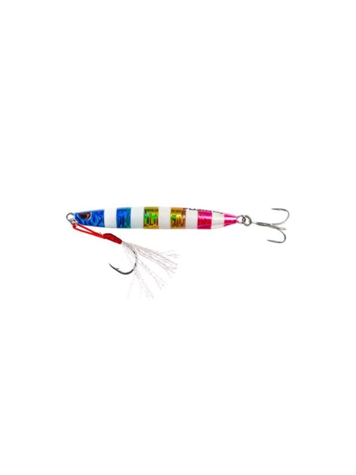 Fujin Metal Cast 60Gr Jig Yem Mt23 Jolly Zebra Glow