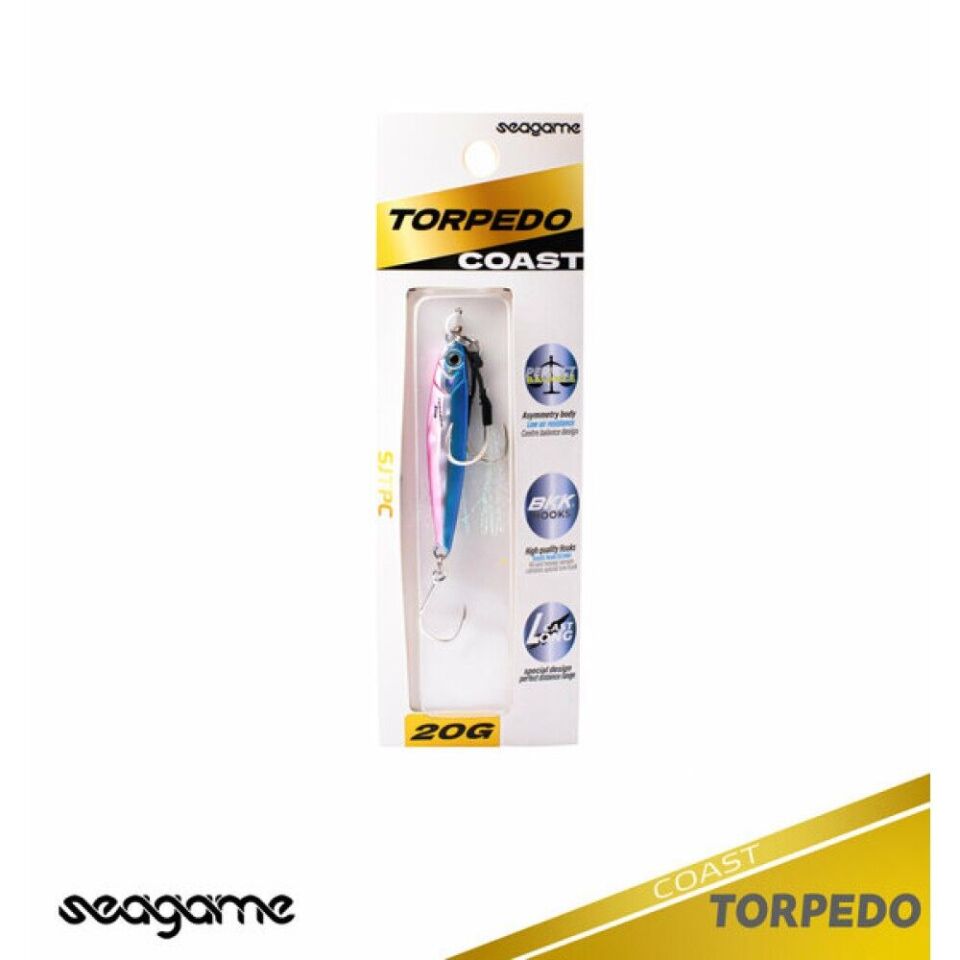 Seagame Torpedo Coast 20G Jig Yem 292 Magıc Blue