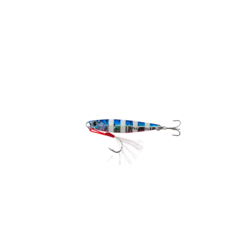 Fujin Jig-X 30Gr Jig Yem Mt12 Blue Pink Zebra Glow