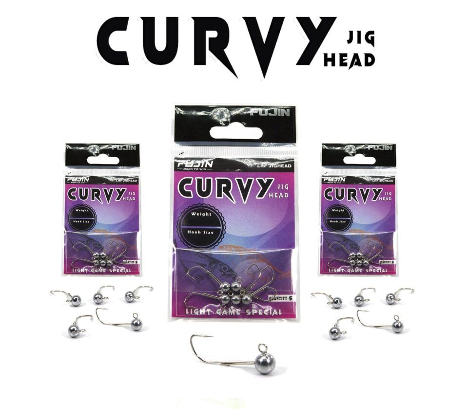 Fujin Curvy Jig Head No:4 5gr No:4