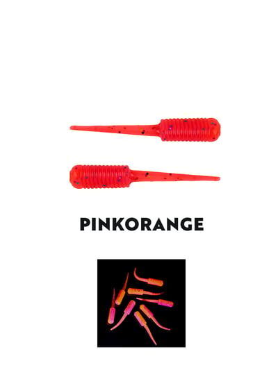 Fujin Baby Fry 2Cm Lrf Silikon Yem Pink Orange