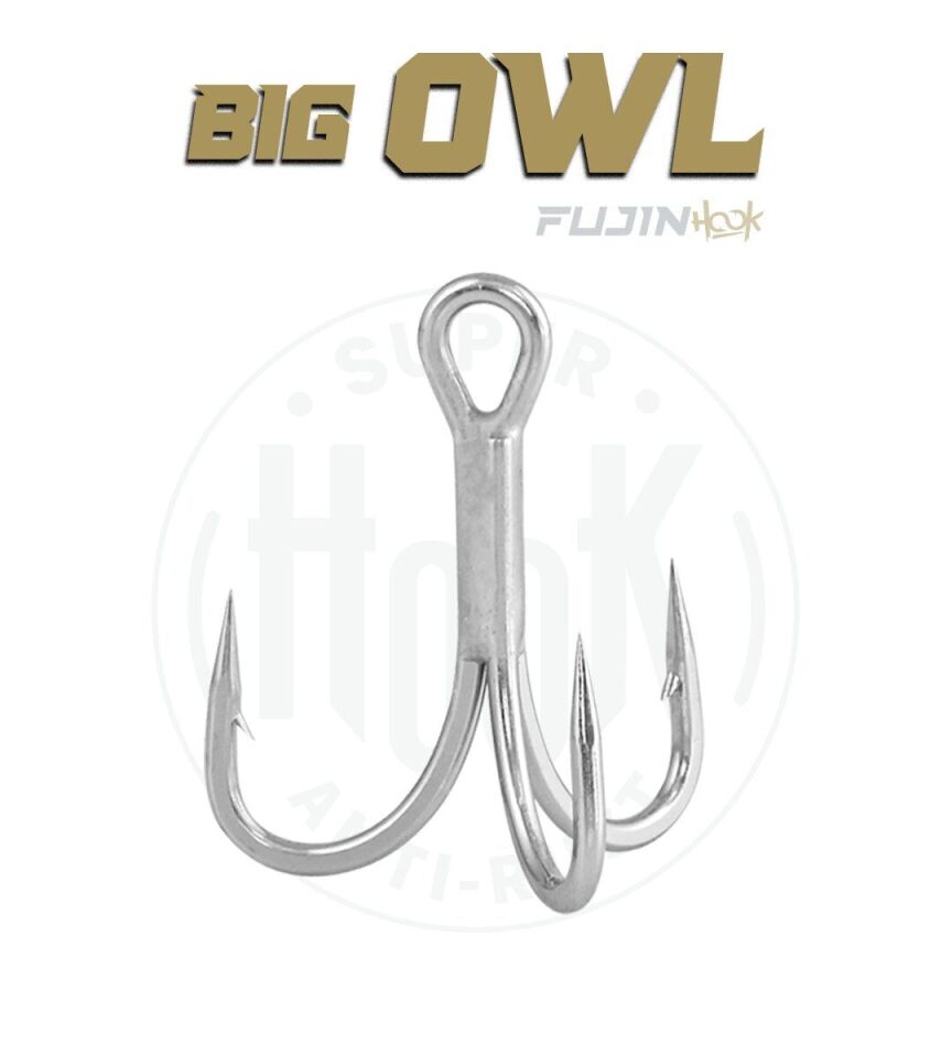 Fujin Big Owl Üçlü Kanca 3/0