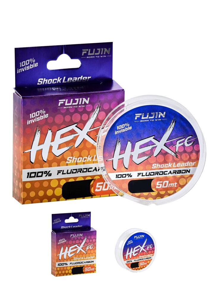 Fujin Hex Fc Leader 50Mt Misina 0.34mm