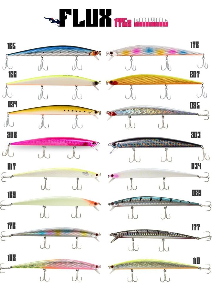 Fujin Flux 175S 29Gr Sinking Maket Yem