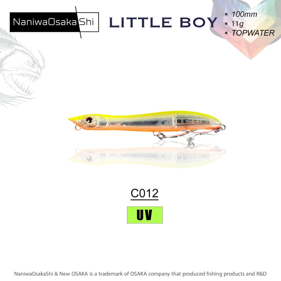 Nanıwaosakashı Lıttle Boy 10Cm 11Gr Su Üstü Yem C012
