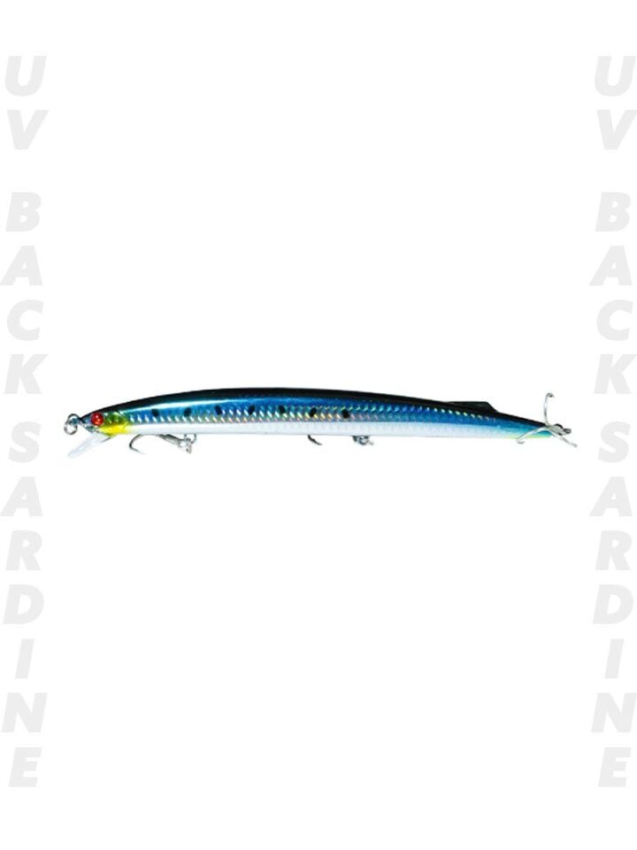 Fujin Kingjerk Sinking 19Cm 34Gr Maket Yem Uv Back Sardine