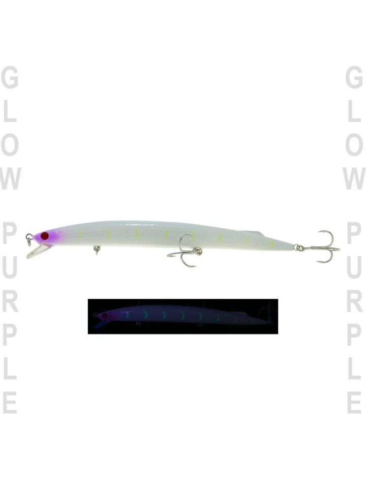 Fujin Kingjerk Sinking 19Cm 34Gr Maket Yem Glow Purple 034
