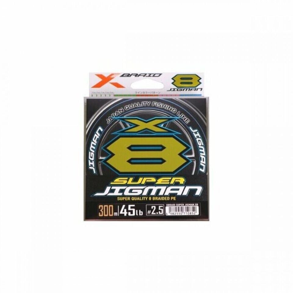 Ygk Super Jigman 300M Multicolor İp Misina