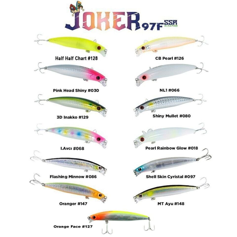 Fujin Joker Floating 97mm 12.6Gr Maket Yem