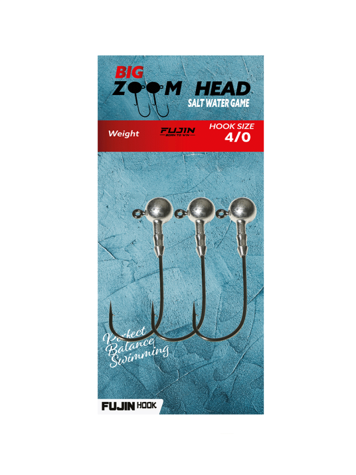 Fujin Big Zoom Head Jig Head 4/0 10gr
