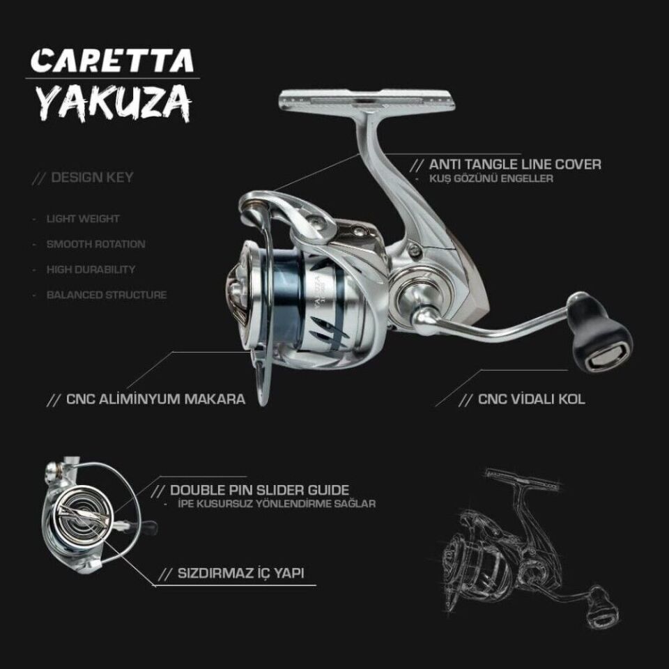 Caretta Yakuza 2000 M LRF Olta Makinesi