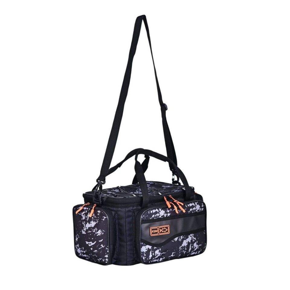 Fujin Black Camo Helper Bag - Balıkçı Çantası