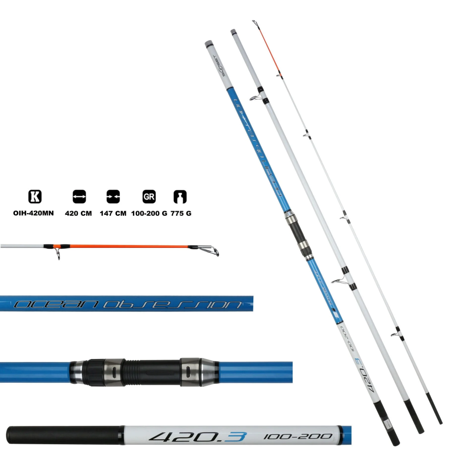 Ocean Obsession Power 420 Surf Kamışı 100-200 G