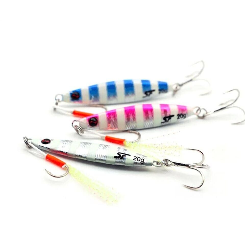 Shufa Psycho Sprat Jig Turkish Zebra Mix 3 Adet 8 gr