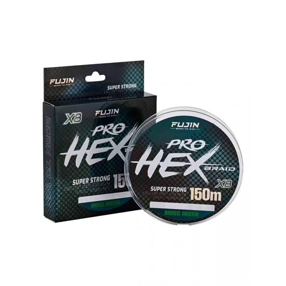 Fujin Pro Hex 8X 150Mt Moss Green İp Misina