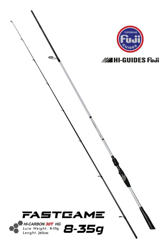Fujin Fastgame 265Cm 8-35 Gr Spin Kamışı
