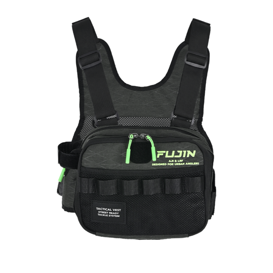 Fujin Tactical Vest Khaki Balıkçı Çantası