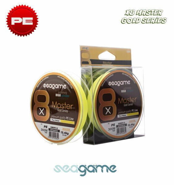 Seagame Master X8 Pe 300M  Fluo Yellow İp Misina