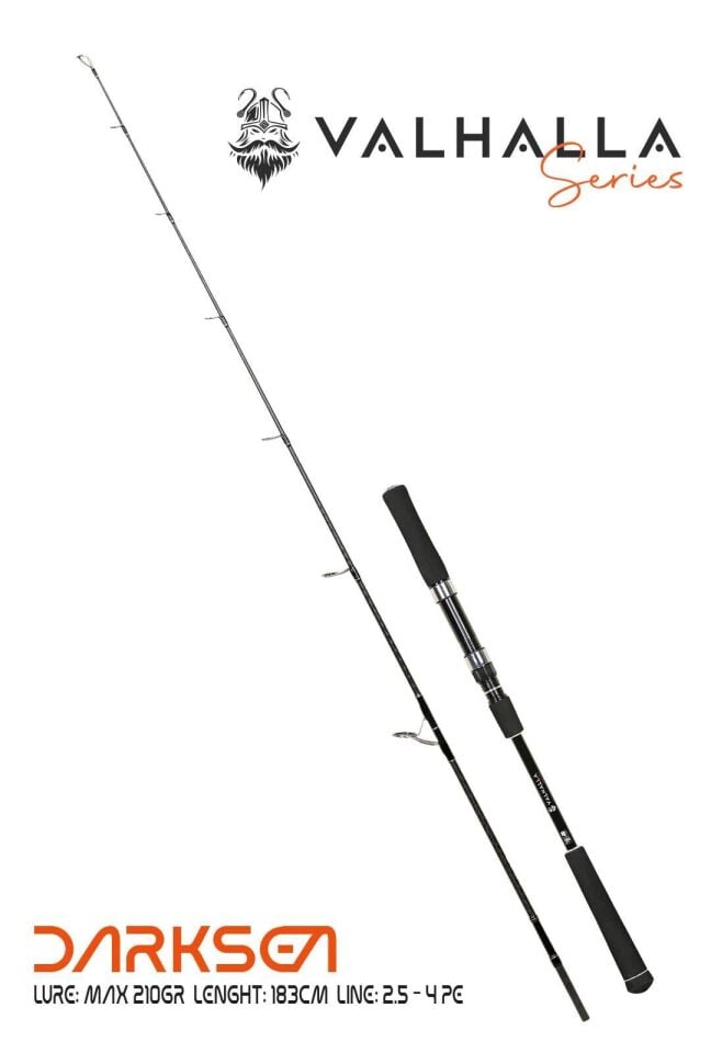 Fujin Valhalla Darksea 183Cm 210Gr Speed Jig Kamışı