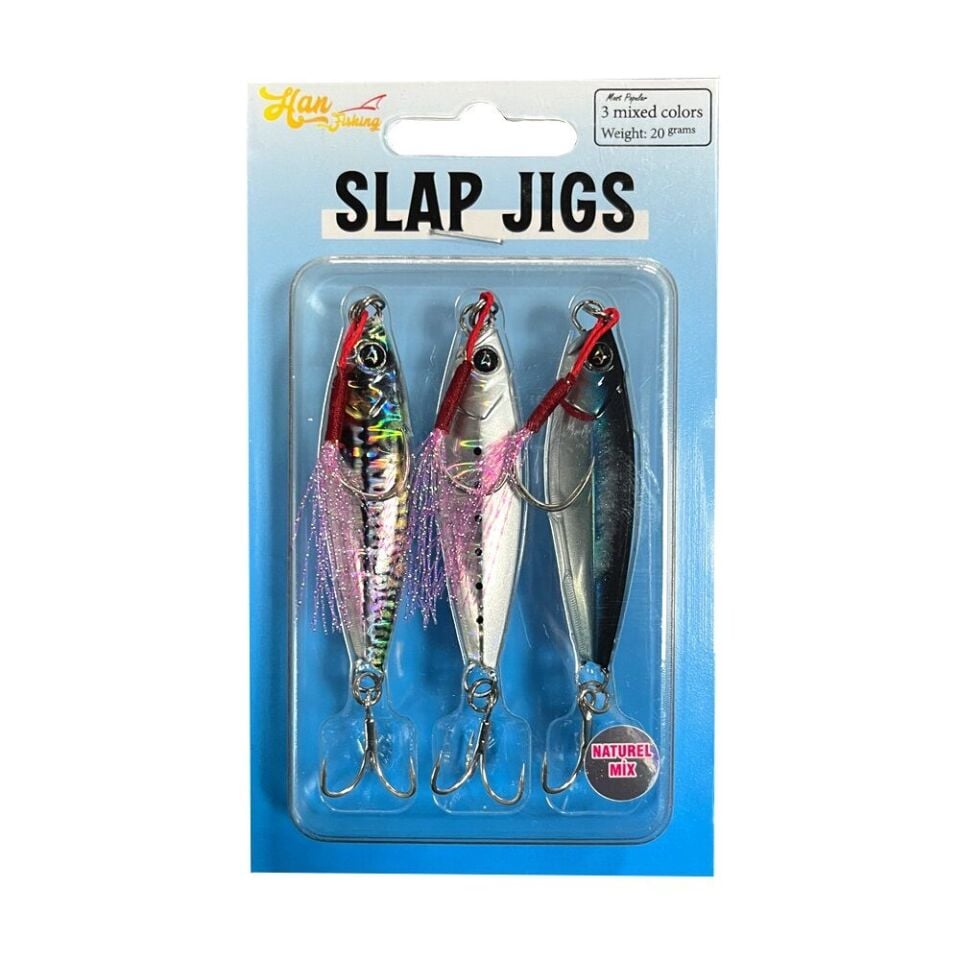 Slap Jigs Naturel Mix Renk - 15