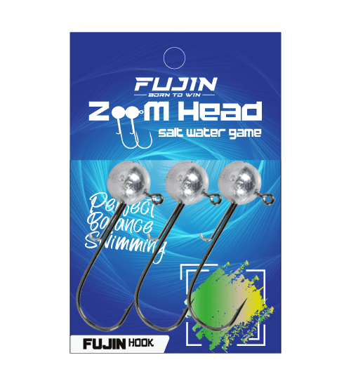 Fujin Zoom Head 3/0  Jig Head 12gr
