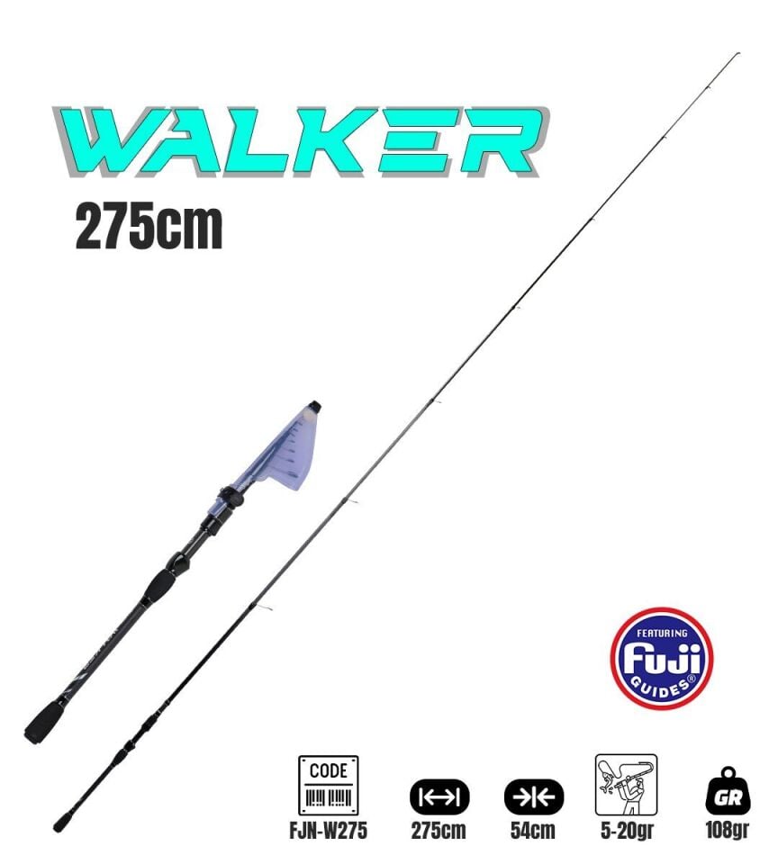 Fujin Walker 275Cm 5-20Gr Teleskopik Spin Kamışı