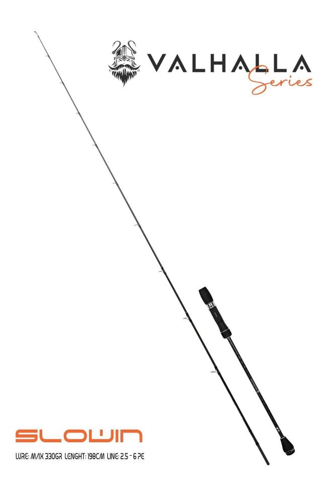 Fujin Valhalla Slowin 198Cm 330Gr Slow Jig Kamışı