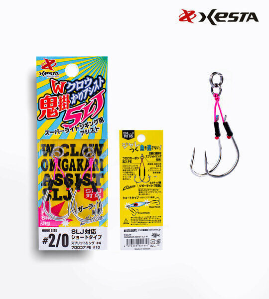 Xesta W Claw Onı-Gakarı Assıst Slj Double 2/0 2P
