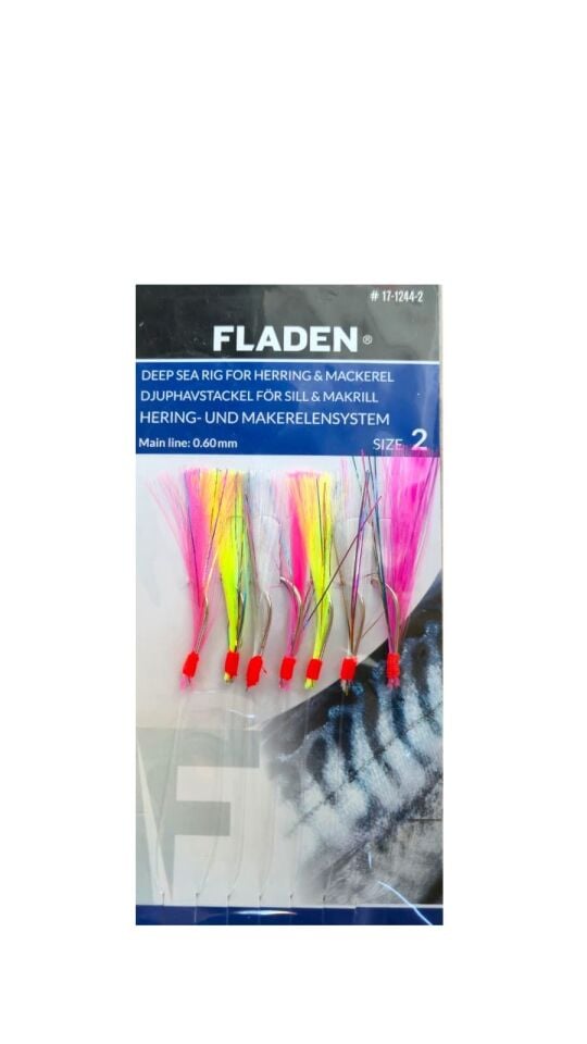 Fladen Sabiki Tinsel Multi 7 Köstek Çapari No:4