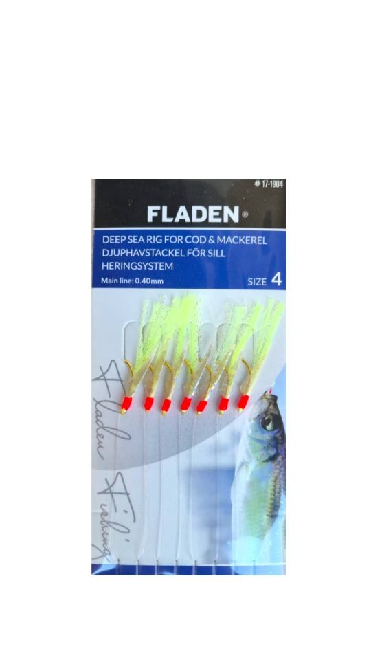 Fladen Fish Skin Tüy Çapari 7 Köstek No:6