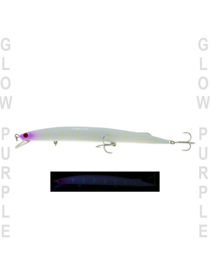 Fujin Kingjerk Sinking 19Cm 34Gr Maket Yem Glow Purple 034