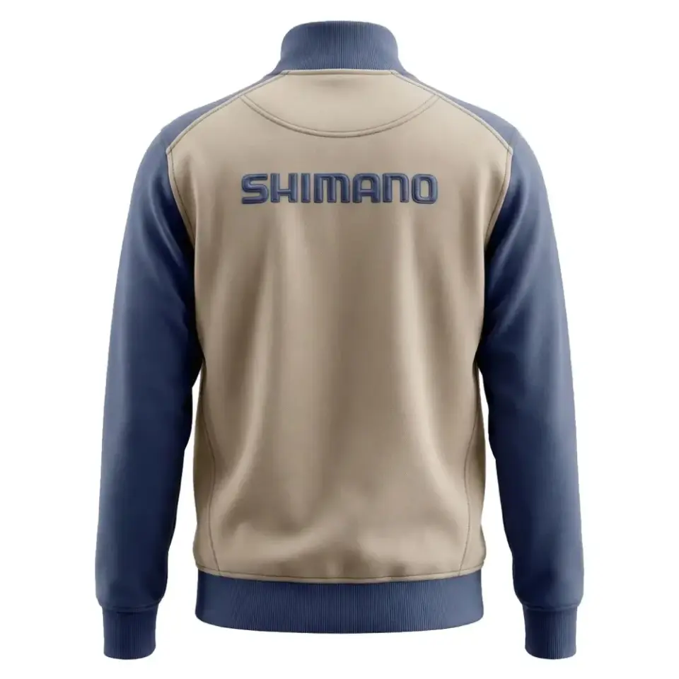 Shimano Zipper Sweatshirt (Beigo/Indigo) Xl