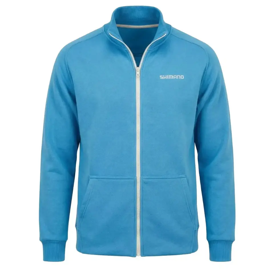 Shimano Zipper Sweatshirt (Shimano Blue) Large