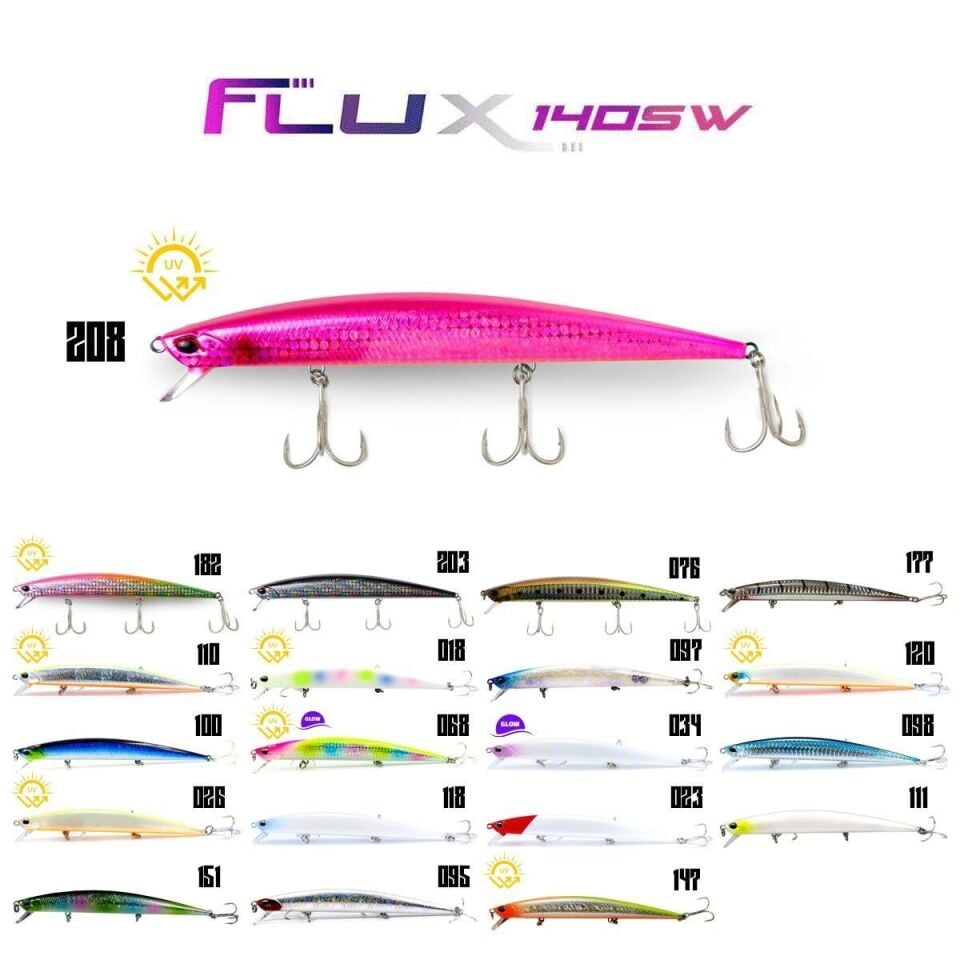 Fujin Flux 140F 140mm 18Gr Maket Yem