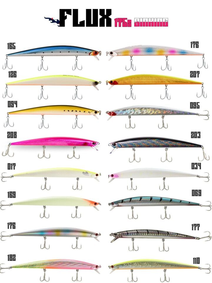 Fujin Flux 175S  29Gr Sinking Maket Yem