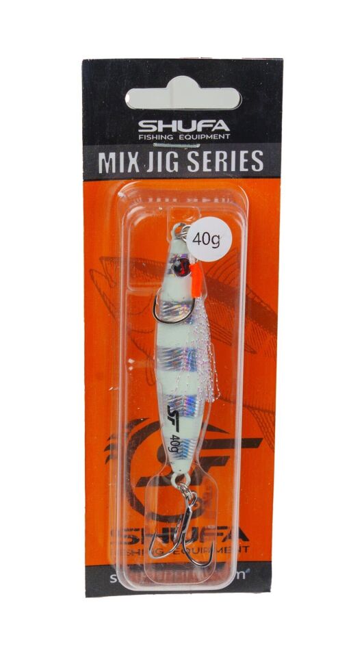 Shufa Jig Series 60 Gr Jig Yem Glow Zebra